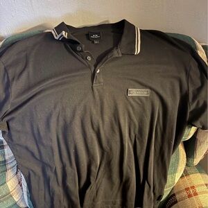 Black Armani Polo Shirt